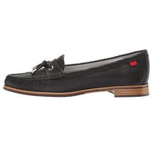 NIB $155.00 MARC JOSEPH JACKSON STREET BLACK LEATHER LOAFERS